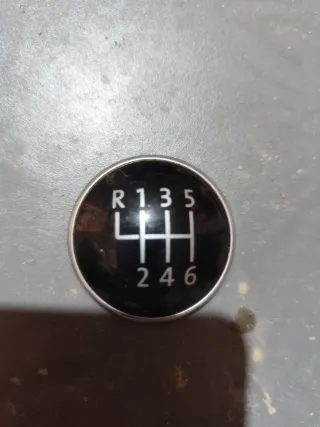 Pomo Palanca Cambios Golf Negro