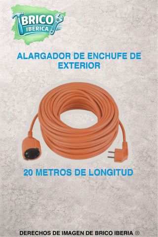 CABLE ALARGADOR 20M EXTERIORES NUEVO