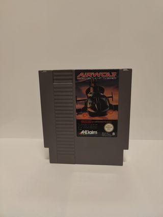 Cartucho original Airwolf – Nintendo NES