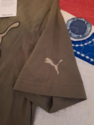 Camiseta Puma verde oscuro Talla M