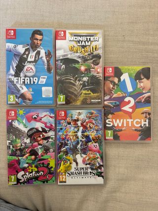 Accesorios Nintendo Switch: Mando Pro y Juegos