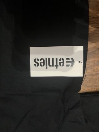 Camiseta Etnies Negra Talla M