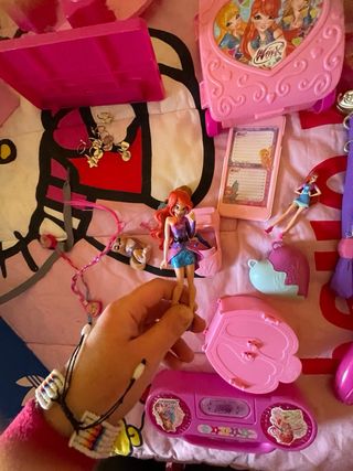 Lotto Winx bambole e accessori