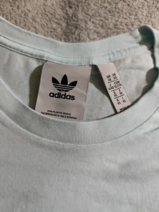 Camiseta Adidas azul celeste