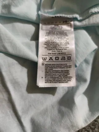 Camiseta Adidas azul celeste