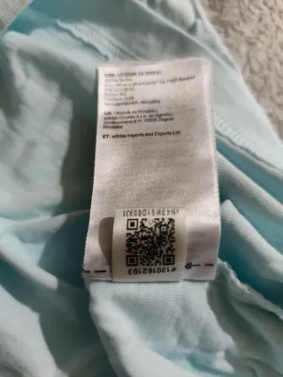 Camiseta Adidas azul celeste