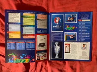 Album Panini Euro 2016 Completo y Extras