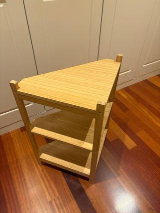 Mueble de baño bambú Ikea pack de dos