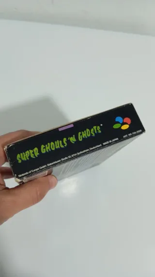 Super Ghouls 'n Ghosts SNES PAL NOE