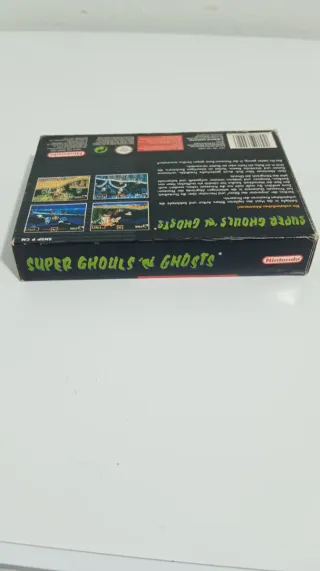 Super Ghouls 'n Ghosts SNES PAL NOE