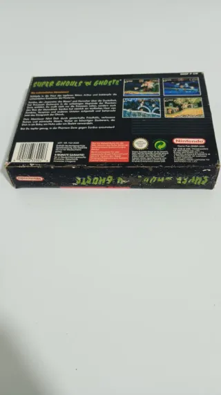 Super Ghouls 'n Ghosts SNES PAL NOE