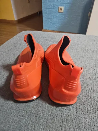 Botas de Goma Naranja Talla 43