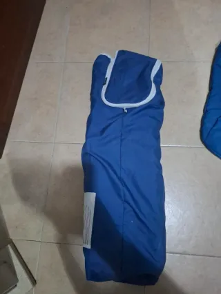 Hamaca para bebé azul