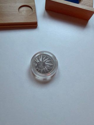 Moneda Plata ECU 1989 FNMT