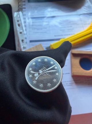 Moneda Plata ECU 1989 FNMT