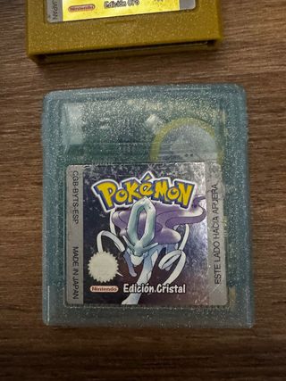 Pokémon Cristal Game Boy Nintendo Edición