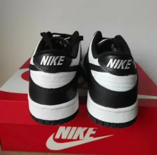 Nike Dunk Low Retro, Negro Blanco