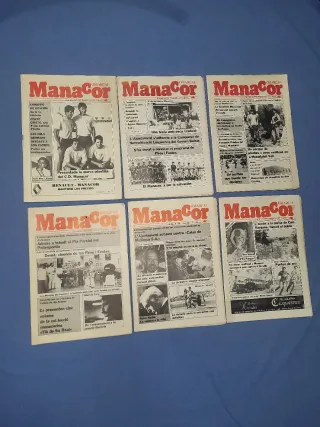 Lote 6 revistas comalcal manacor 1985