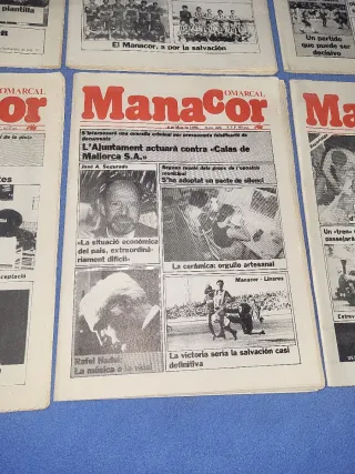 Lote 6 revistas comalcal manacor 1985