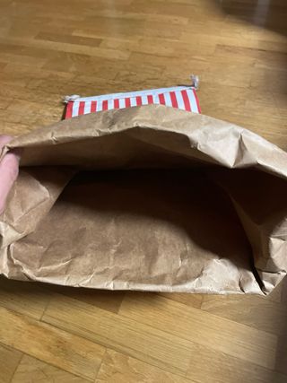 Bolsa de cartón juguete de gato