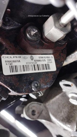 23179059 motor completo k9kg724 renault megane 1.5