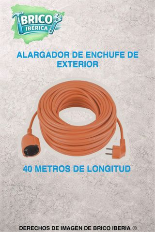 CABLE ALARGADOR 40M EXTERIOR NUEVO