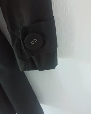 Gabardina Zara Negra