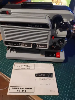 Proyector Heurtier P6-24B 8mm y Super 8