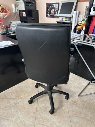 Conjunto Muebles Oficina Madera Negra