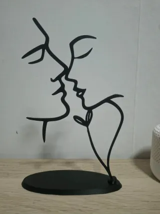 Figura Beso  San Valentín