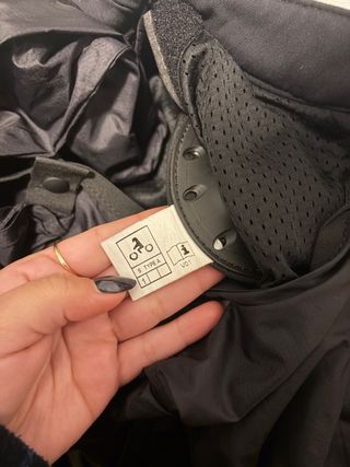 Chaqueta Dainese Mujer Moto Negra