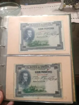 Billetes España y Extranjero variado