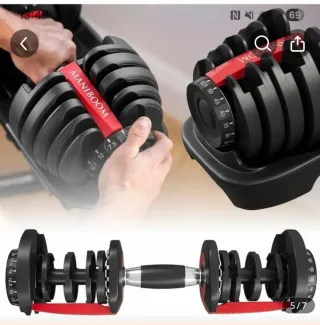 Mancuernas Ajustables 24 kg