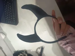 Diadema Diablito Negra