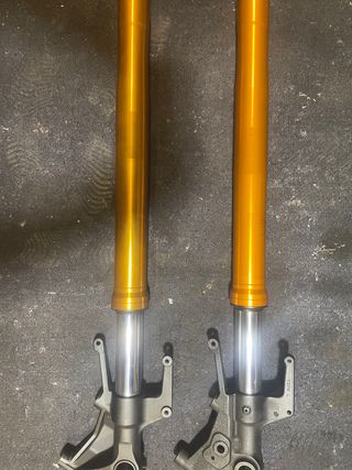 Yamaha Horquillas t-max 530 doradas