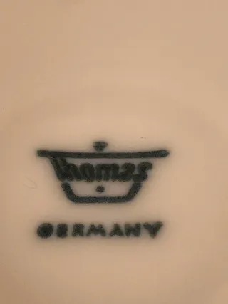 Vaso porcellana floreale Thomas Bavaria Germany