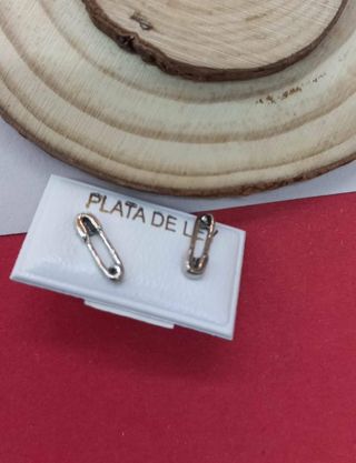 PENDIENTES PLATA DE LEY