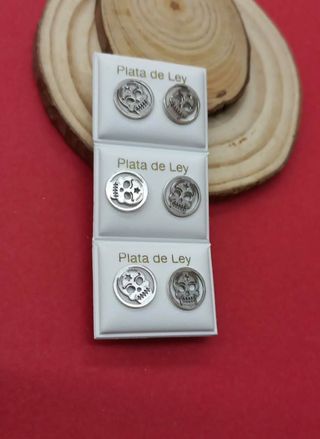 PENDIENTES PLATA DE LEY