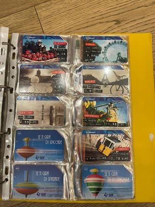 Collezione tessere telefoniche Telecom