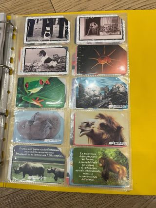 Collezione tessere telefoniche Telecom