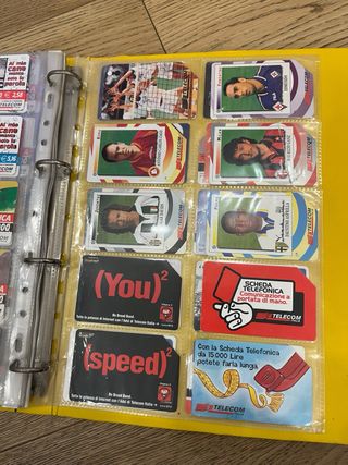 Collezione tessere telefoniche Telecom