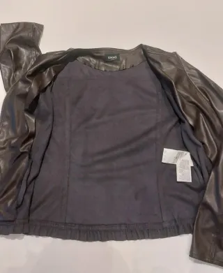 Giacca ecopelle marrone EMME by Marella M