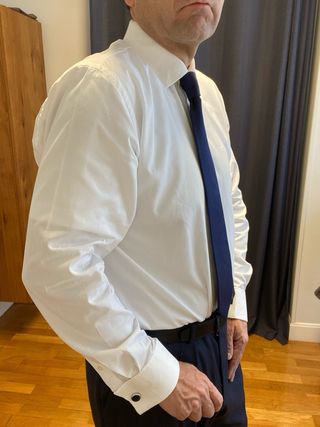 Camisa Pedro del Hierro XL + Corbata y Gemelos