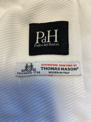 Camisa Pedro del Hierro XL + Corbata y Gemelos