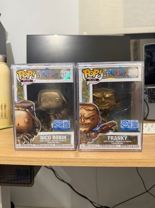 Funko Pop! One Piece Franky 2180 + Robin 2179