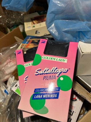 Collant Golden Lady Lana Merinos