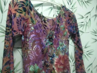 Vestido fiesta estampado floral