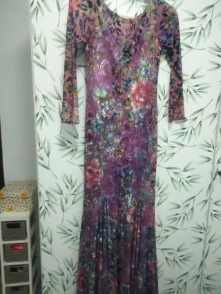 Vestido fiesta estampado floral