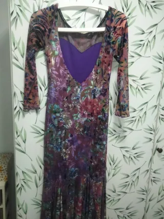 Vestido fiesta estampado floral