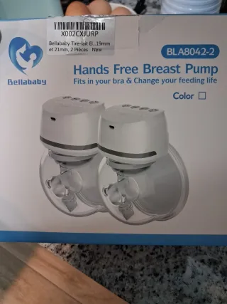 Sacaleches Bellababy Manos Libres y pack de bolsas